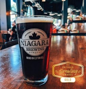 Niagara Brewing Company's Irish Ale wins gold at Ontario Brewing Awards